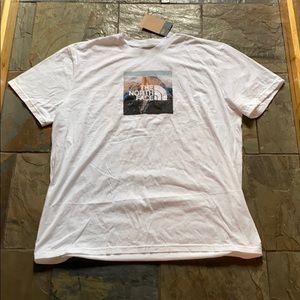 White The North Face T-shirt.  XXL